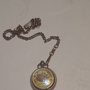VintageJohn Deer Pocket Watch with Chain